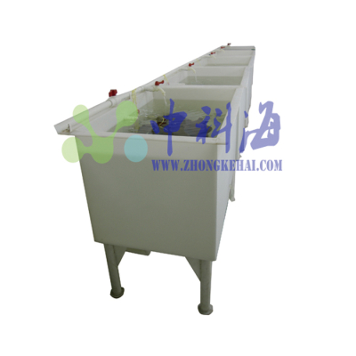 Square tall white PP sink